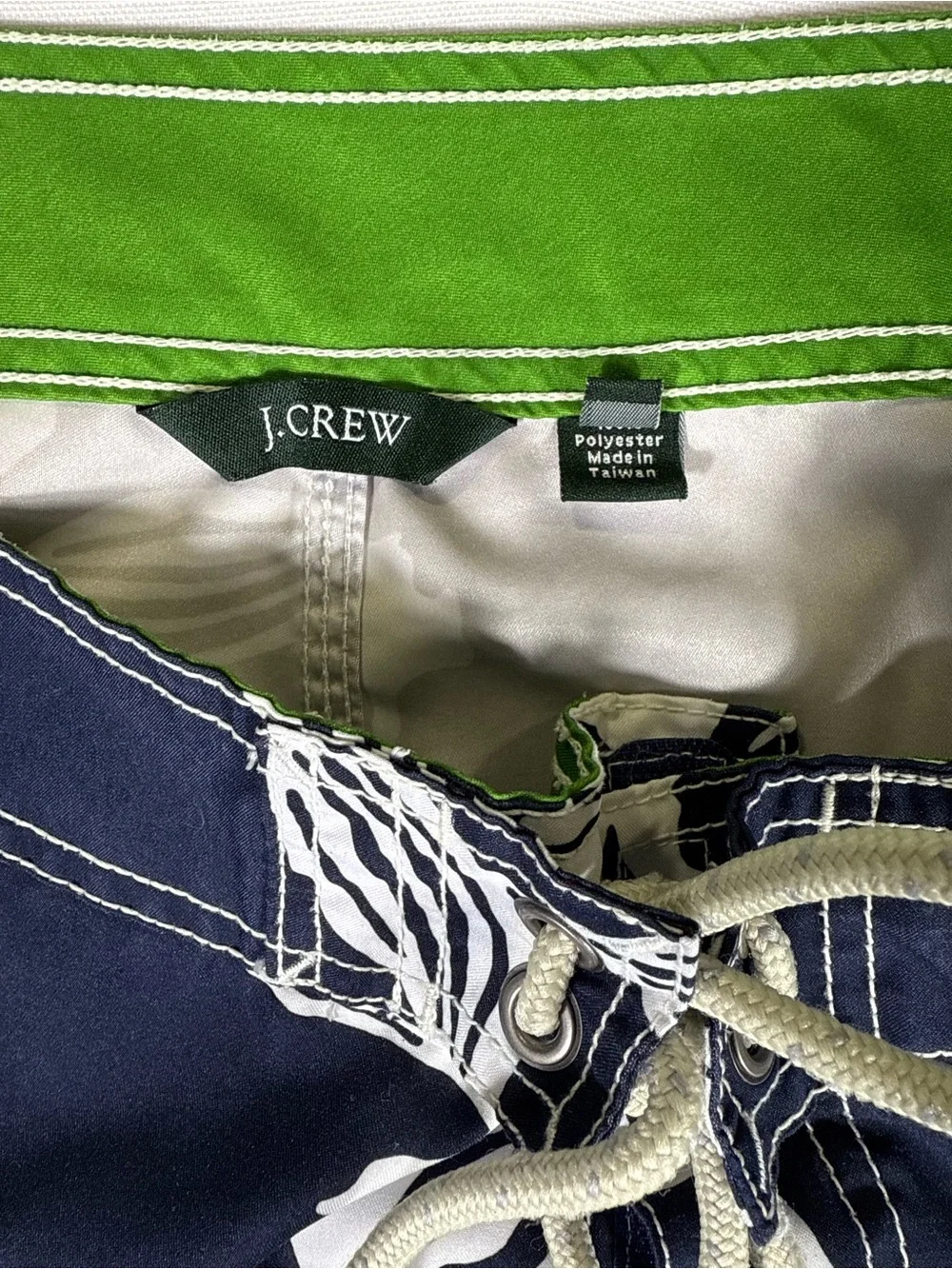 J. Crew navy swim